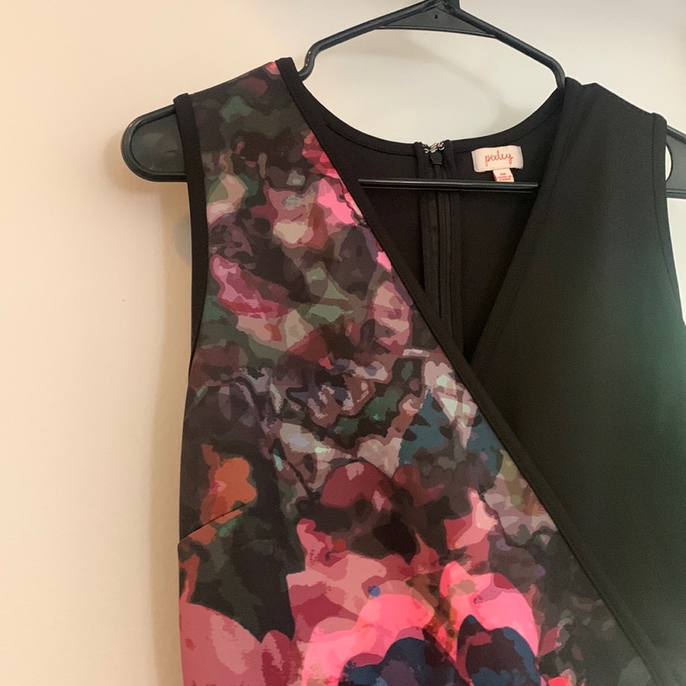 Pixley Pink and Black Mini Dress